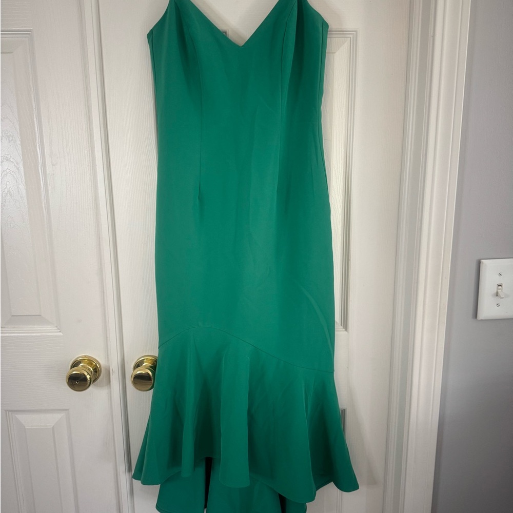 Bardot Teal High Low Dress